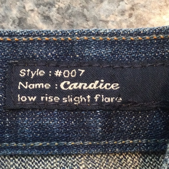 👖Sacred Blue Candice flared Junior jeans. Size 2/4 - Picture 5 of 12